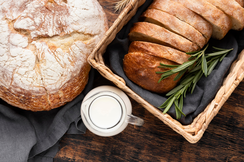 Домашний хлеб в нарезке