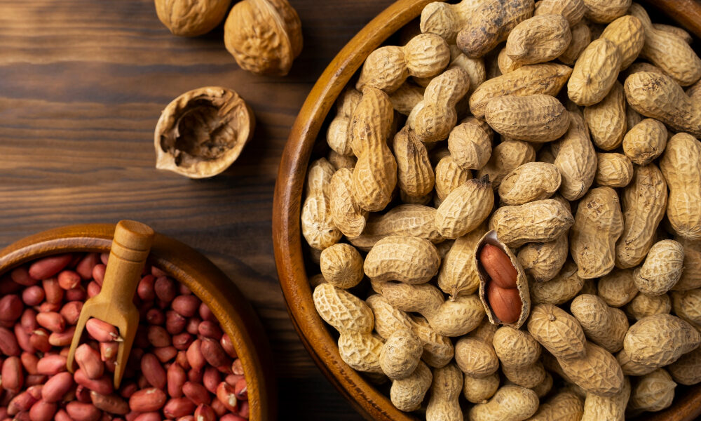 Неочищенный арахис