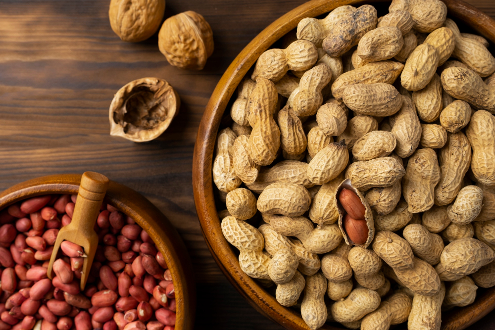 Неочищенный арахис