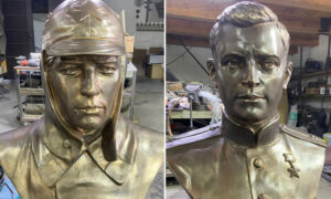 бронзовые бюсты героев СССР