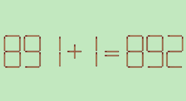 Пример со спичками