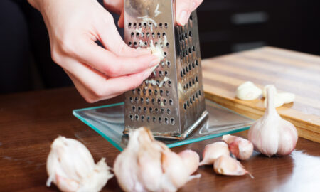 Чеснок и тёрка