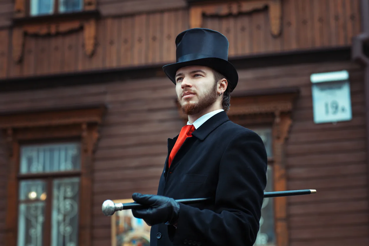 Мужчина в шляпе