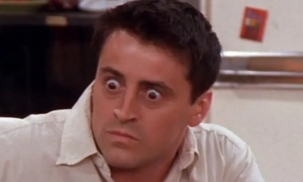 Мужчина удивлен