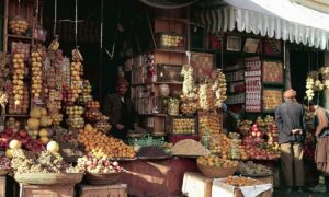 Фрукты на рынке Афганистана