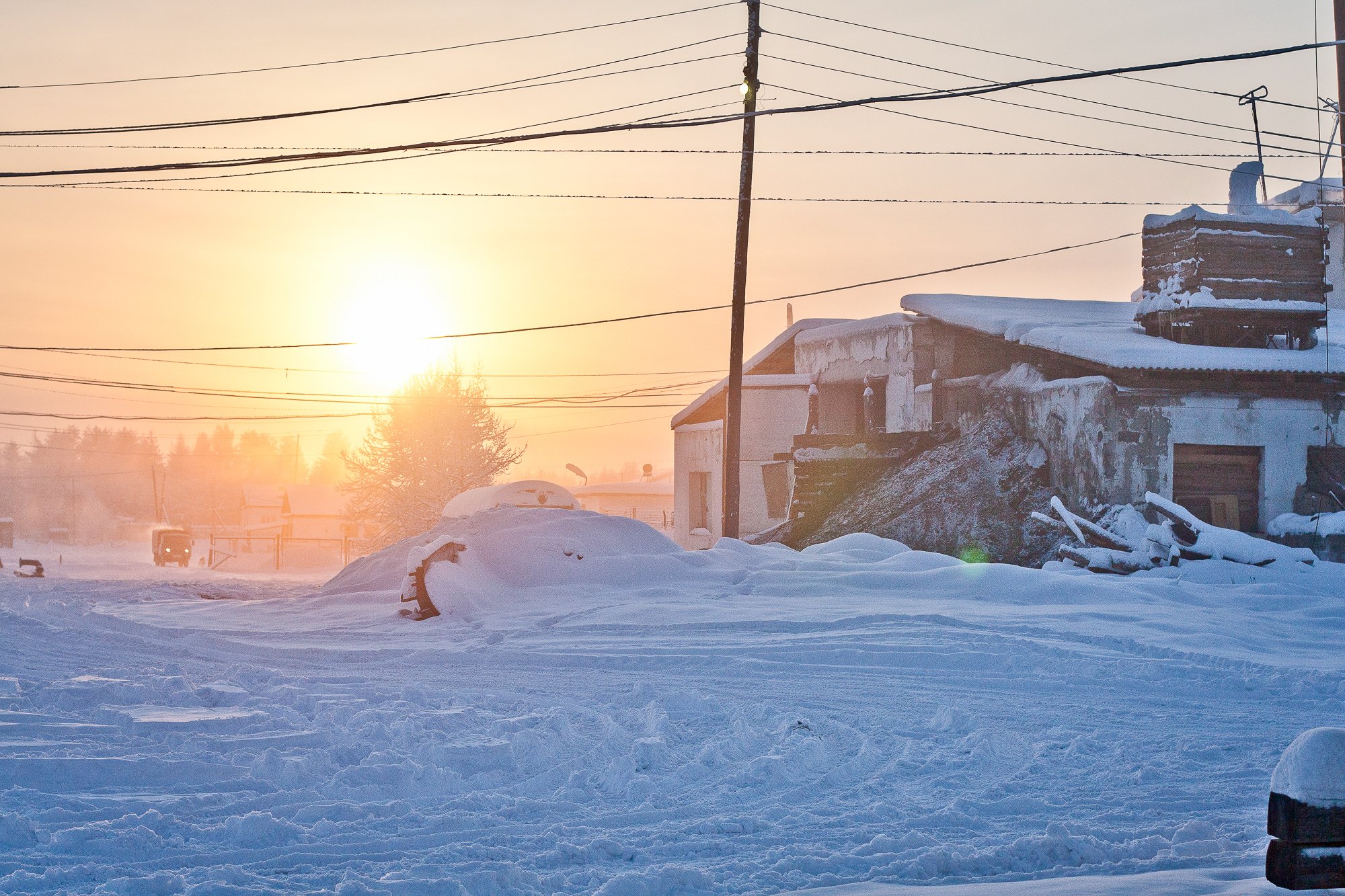Город Оймякон