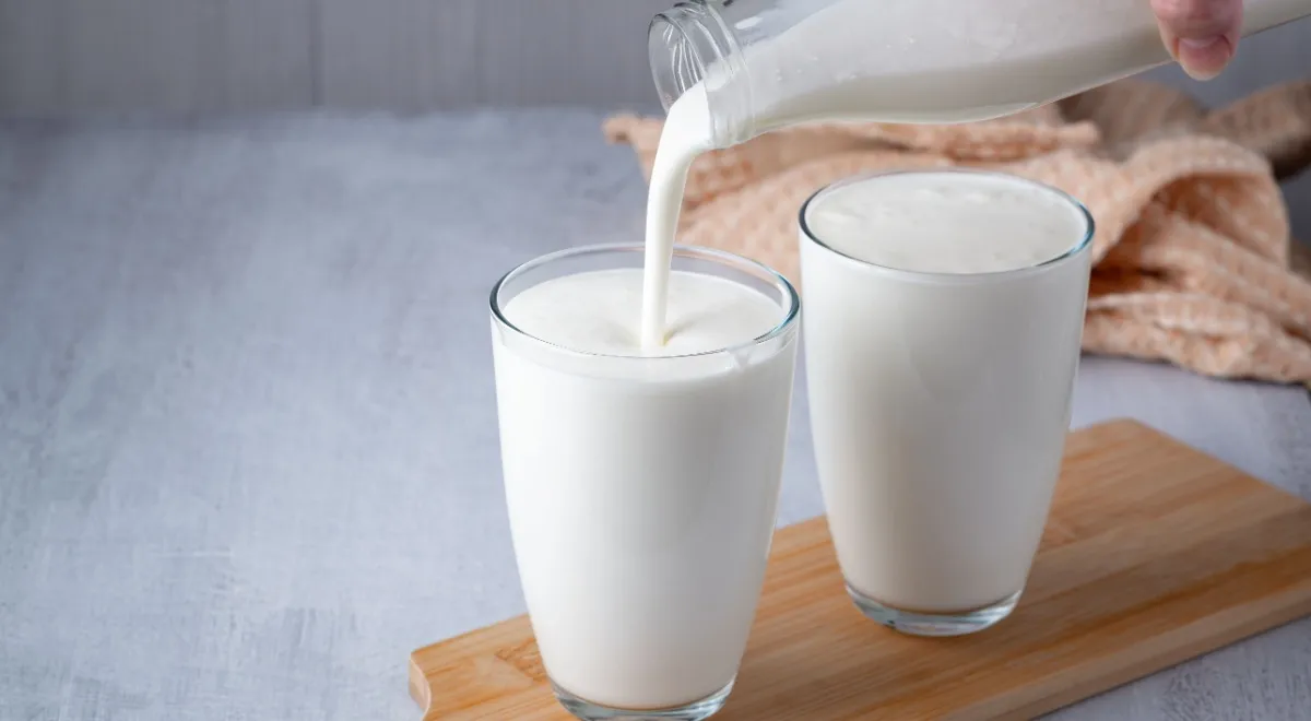 Стакан кефира