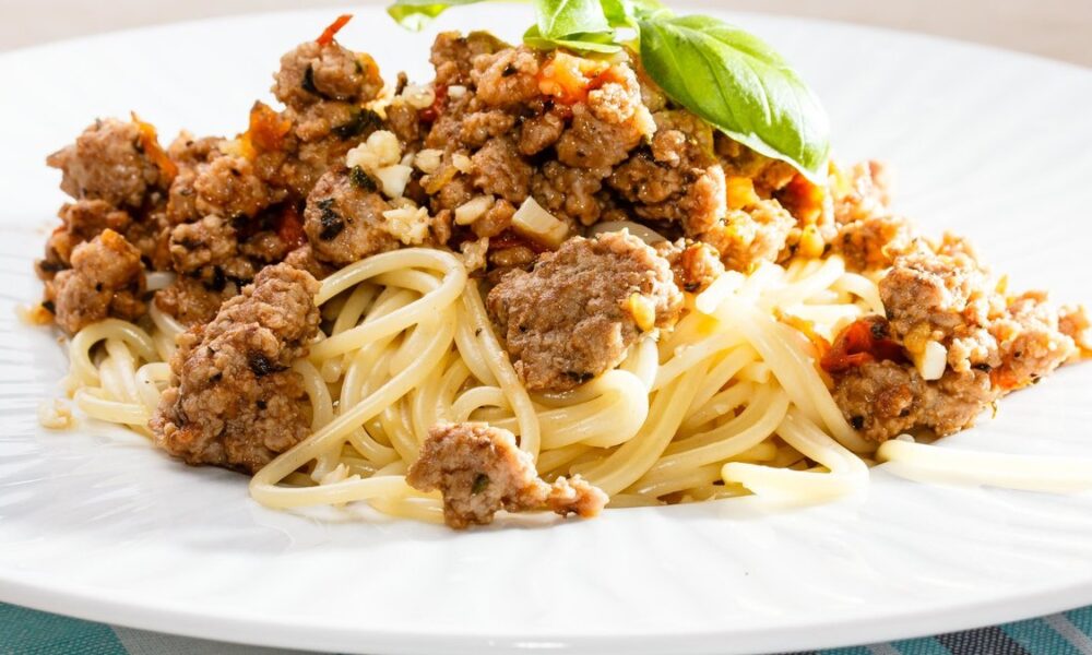 Макароны с фаршем