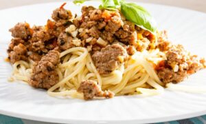 Макароны с фаршем