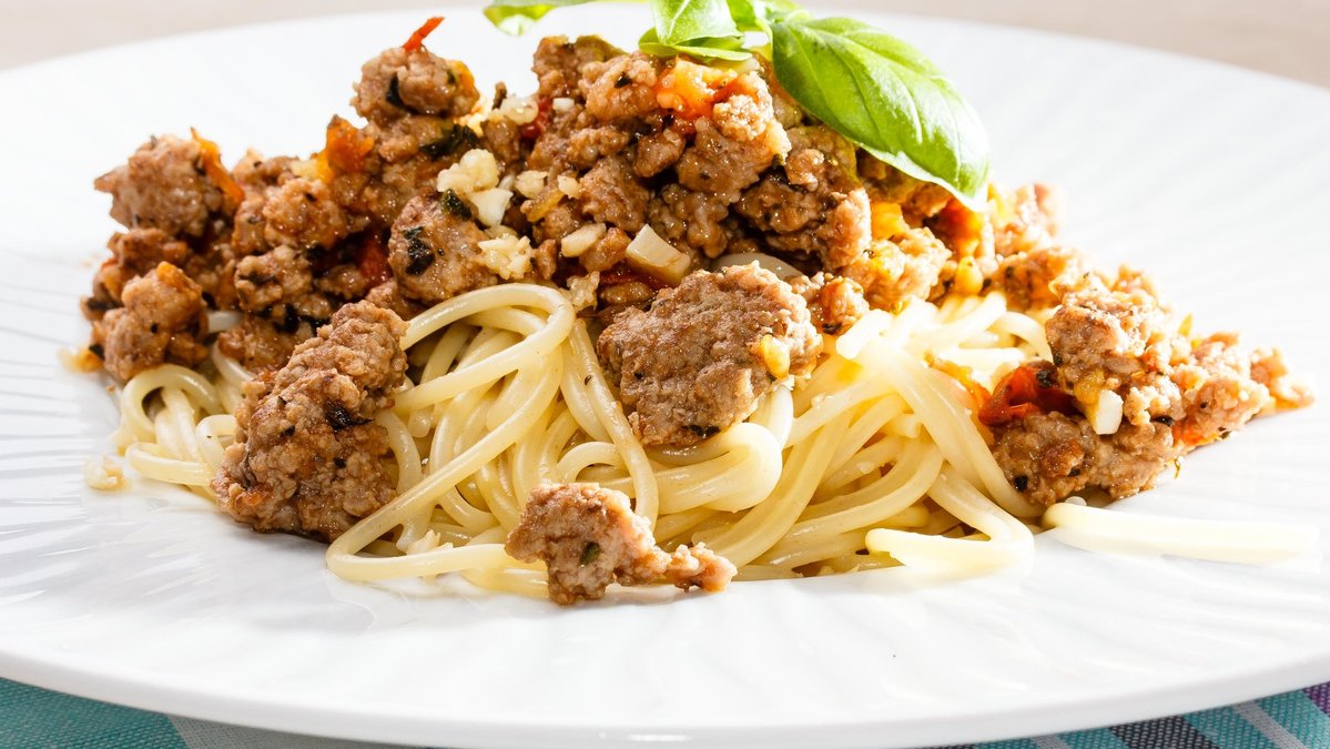 Макароны с фаршем