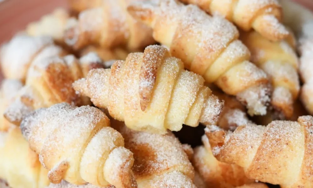 Творожный рогалик