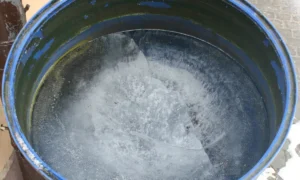 Лед в бочке