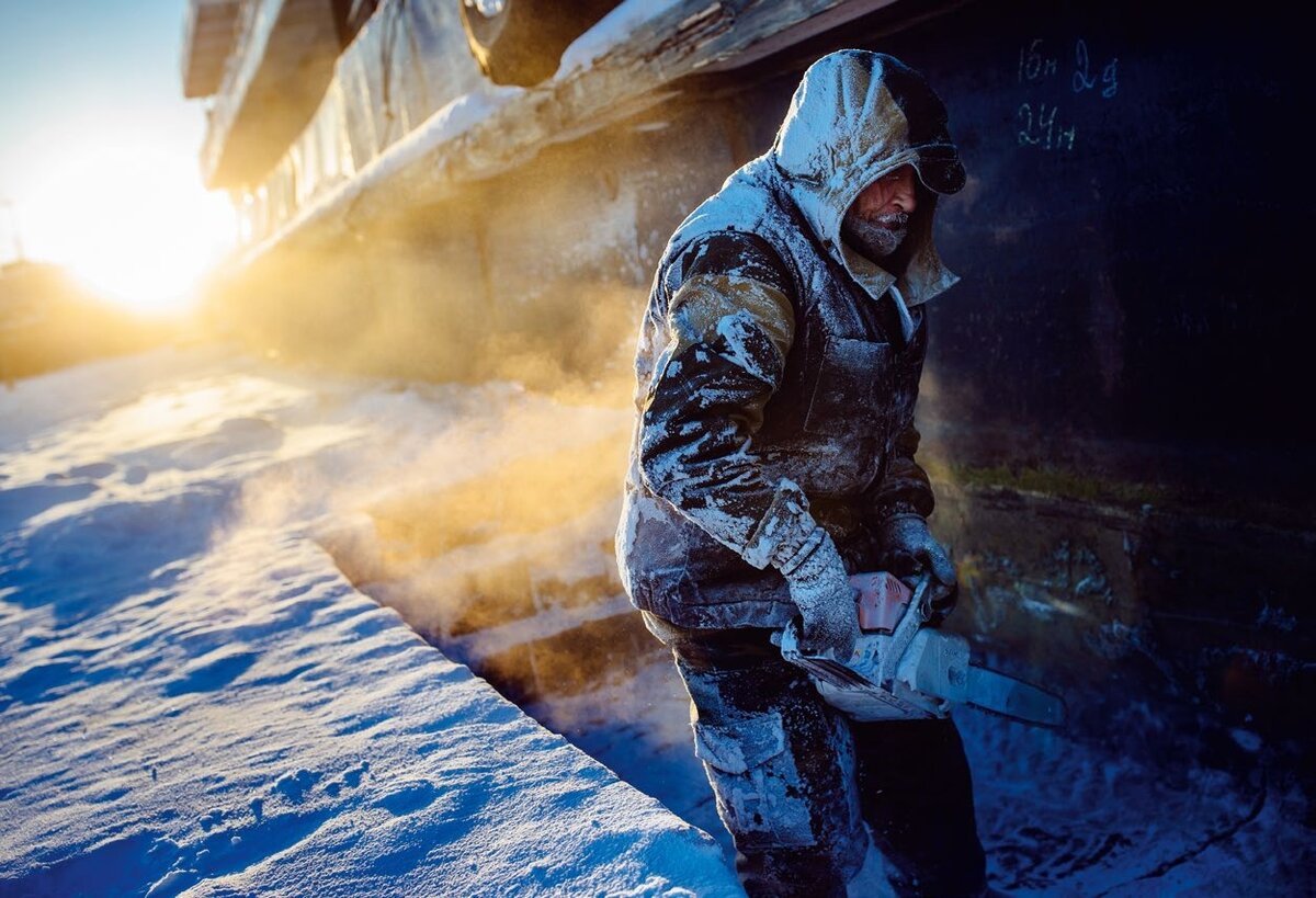 Выморозка судна