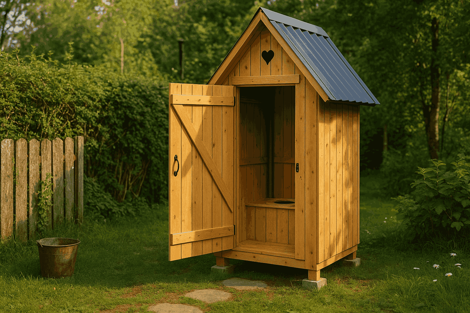 Дачный туалет