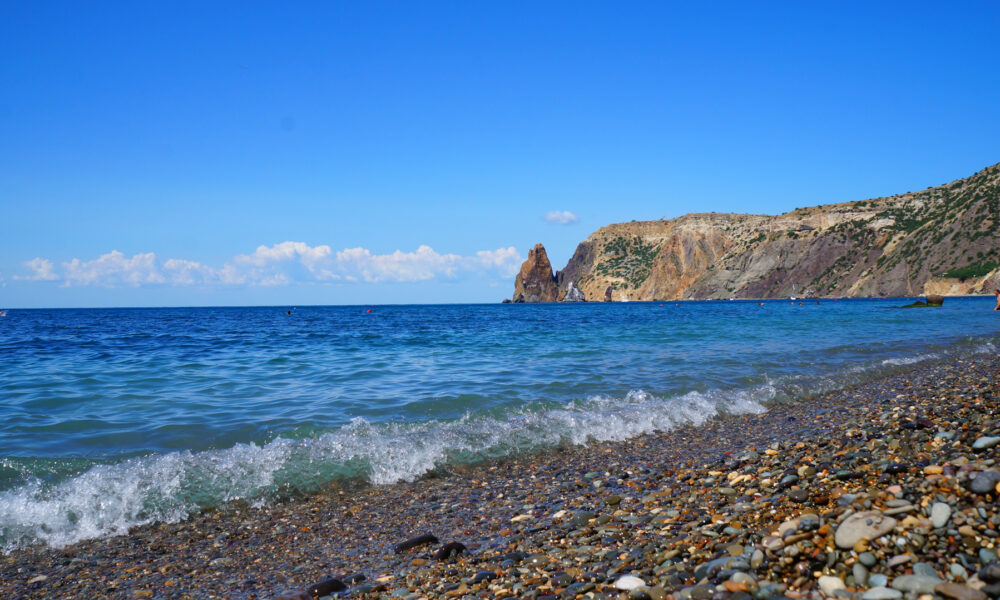 Пляж в Крыму