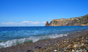 Пляж в Крыму