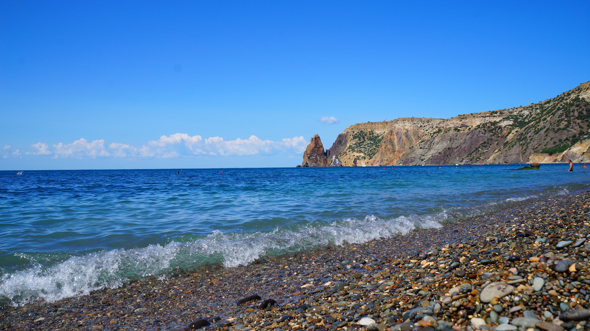 Пляж в Крыму