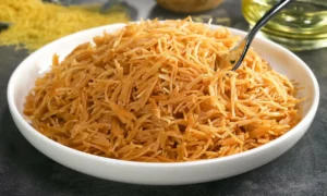 обжаренные макароны