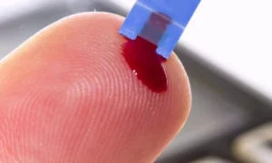 Кровь из пальца