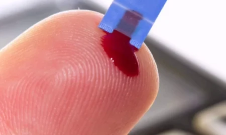 Кровь из пальца