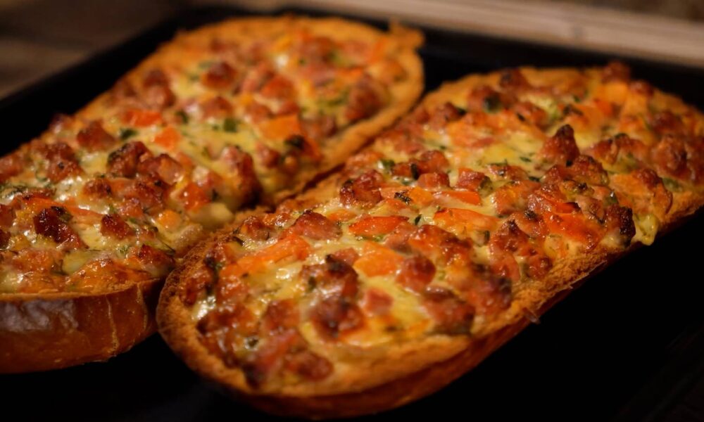 пицца из батона