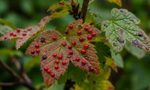 больные листья смородины