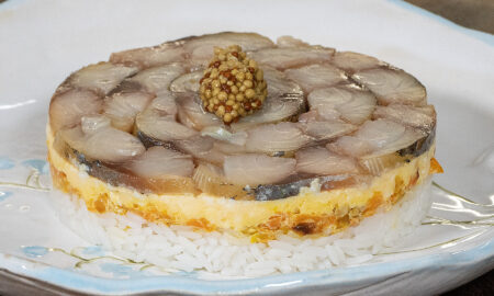 Салат из скумбрии