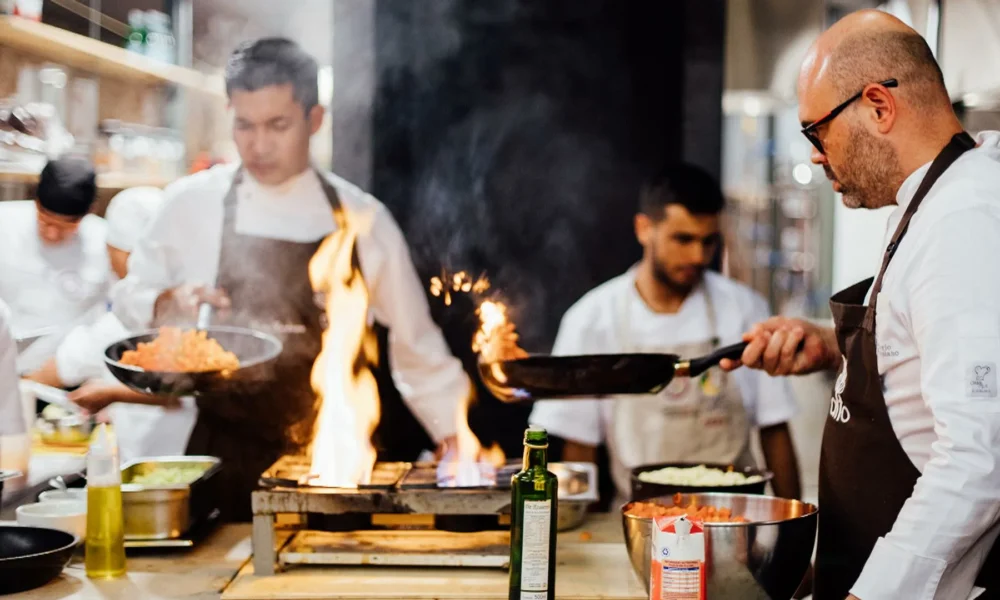 Повар в ресторане