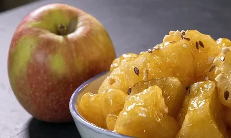 десерт из яблок