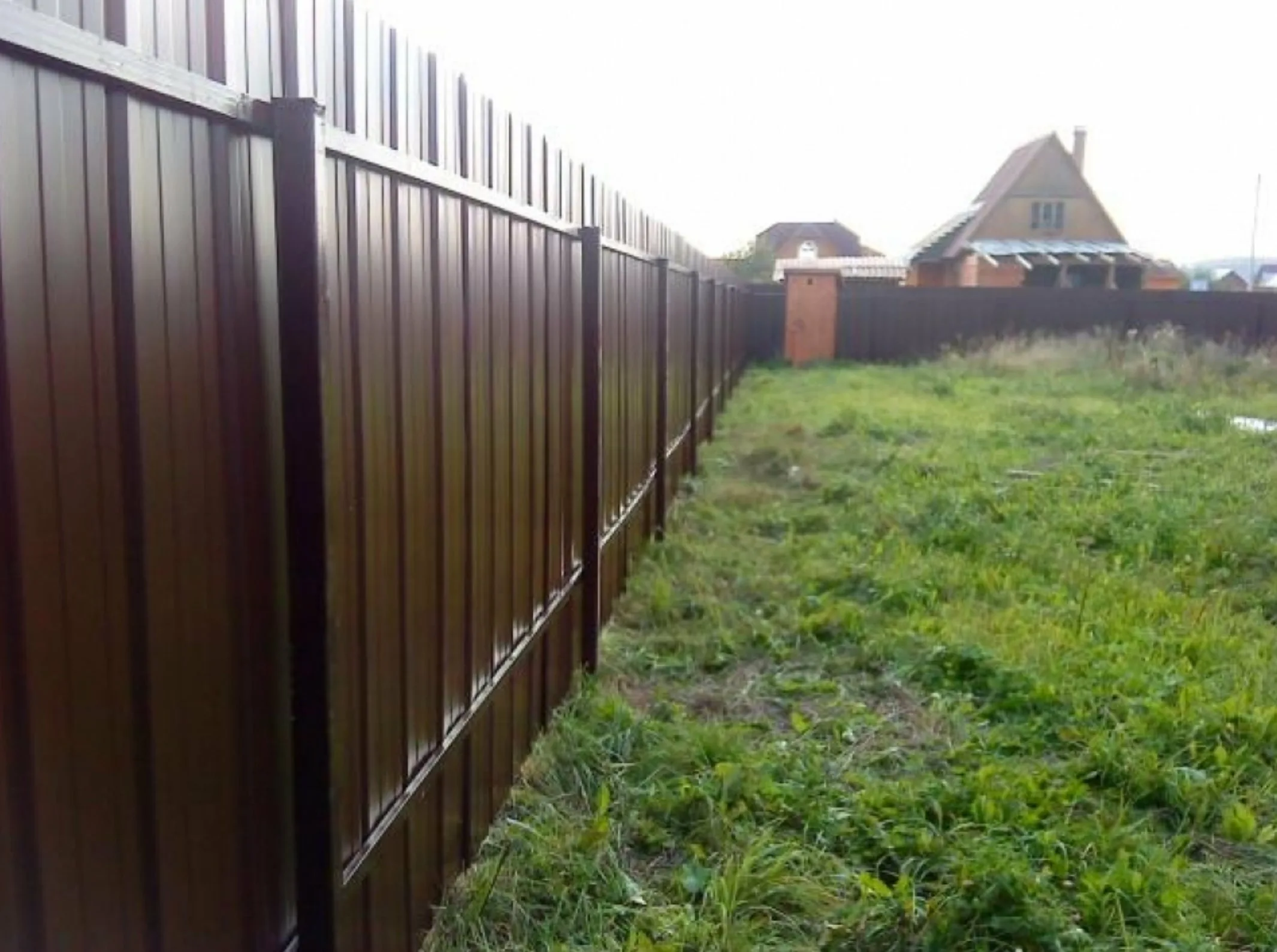 Забор из профлиста