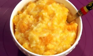 Молочная каша с тыквой