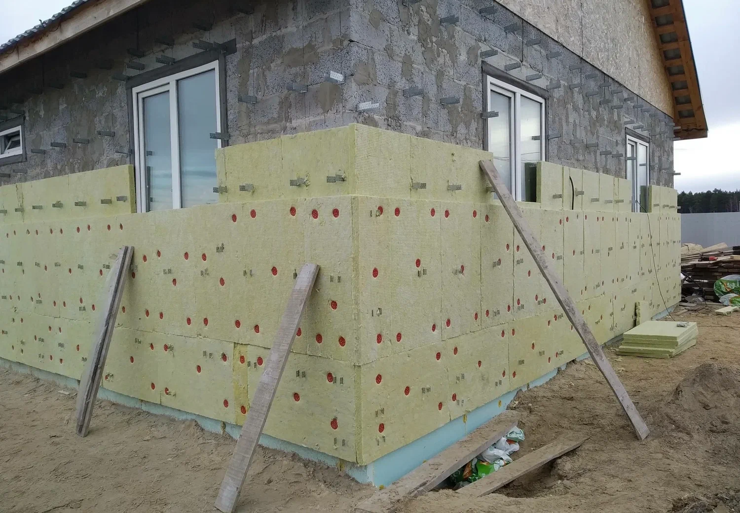 Утепление дома