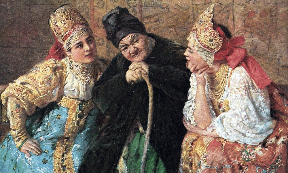 Рисунок к русской сказке