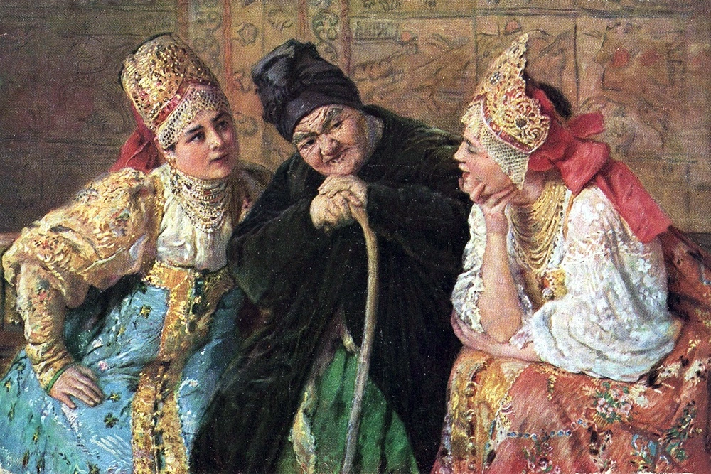 Рисунок к русской сказке