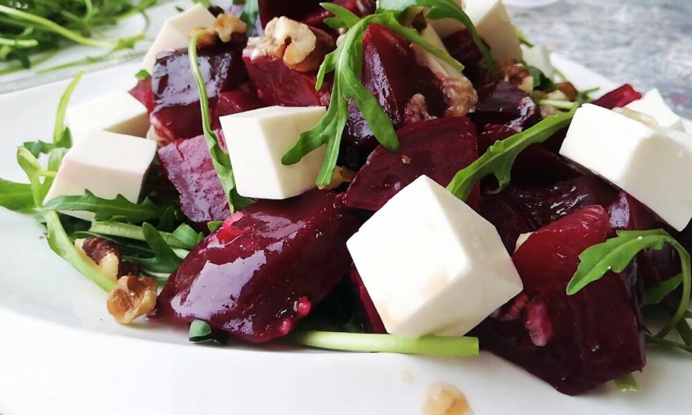 Салат из свёклы и сыра