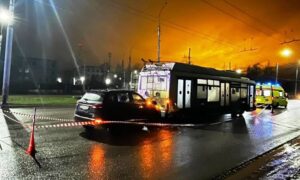 ДТП с троллейбусом