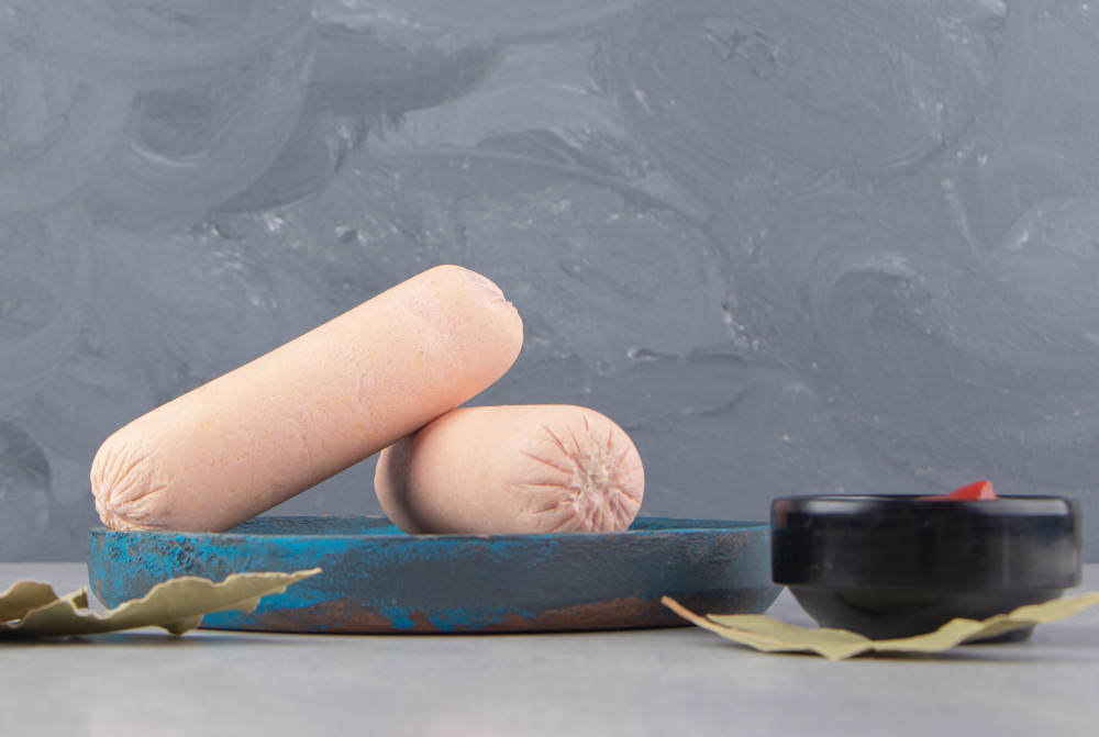 Колбаса на столе