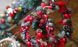 новогодний венок