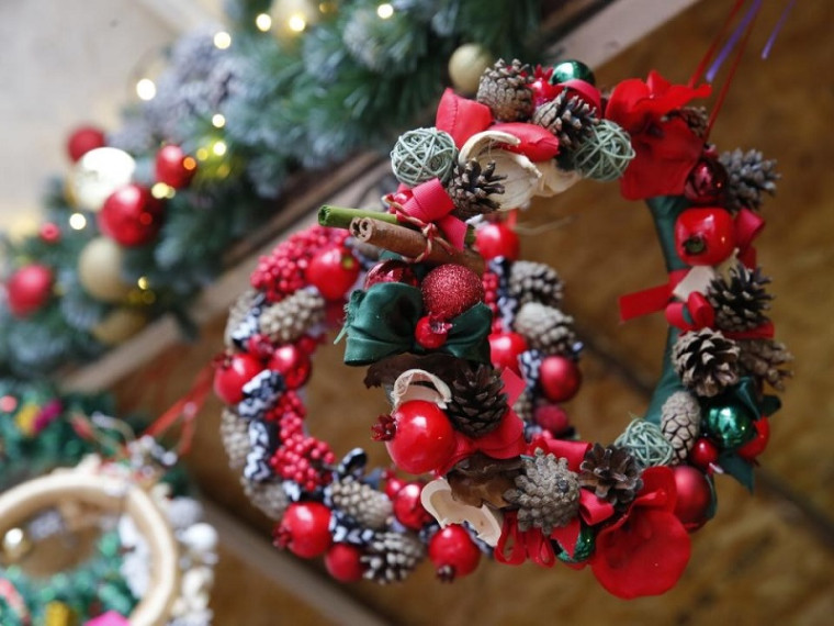 новогодний венок