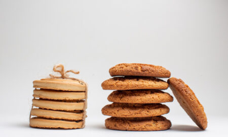 стопки из печенюшек