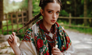 Славянская девушка