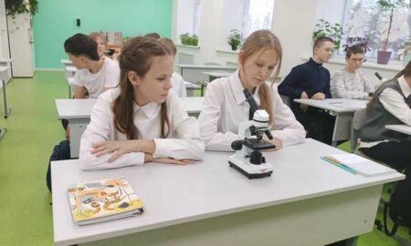 ученики агрокласса