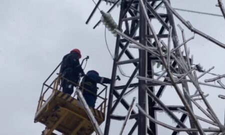 Энергетики ликвидируют аварию на ЛЭП