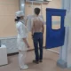 Пациент проходит флюрографию