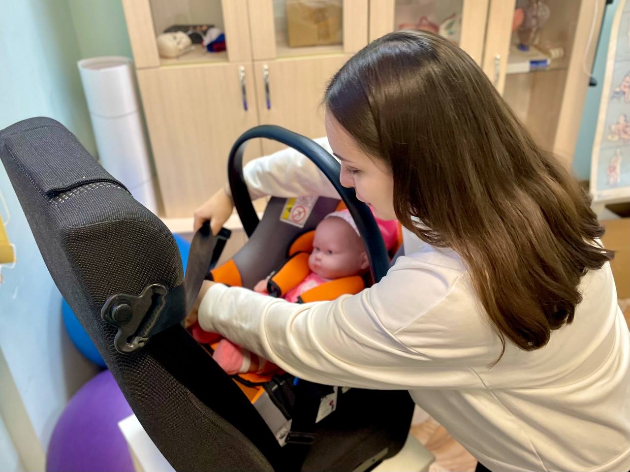 тренажер для перевозки детей