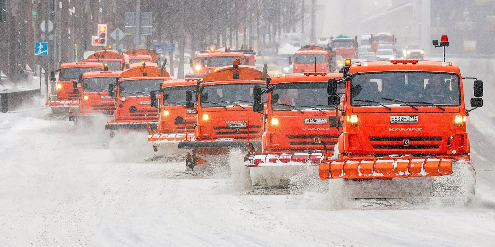 уборка дорог от снега