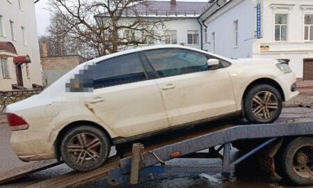 Эвакуация машины