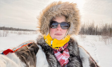 Девушка в Тундре