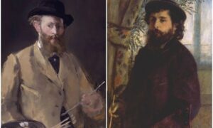 Клод Моне и Эдуард Мане