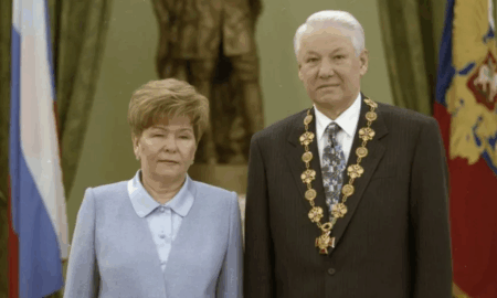 Наина Ельцина и Борис Ельцин